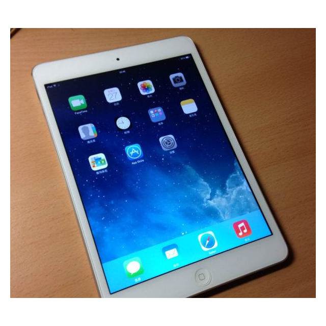 二手9成新苹果ipadmini2wifi版银色国行16g