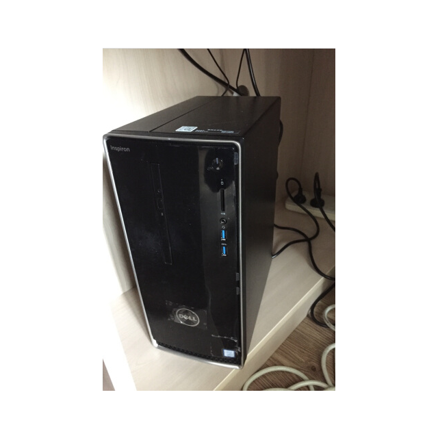戴尔(dell)灵越 3668-18n2 商务办公 台式电脑主机i5-7400 8g 128g 1t