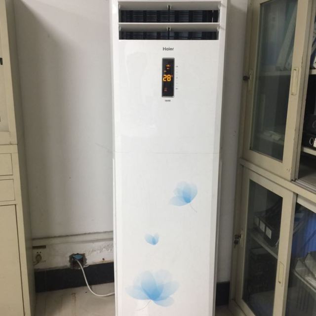 haier海尔kfr72lw06zac13花开时节时尚外观定频三级能效三匹冷暖立式
