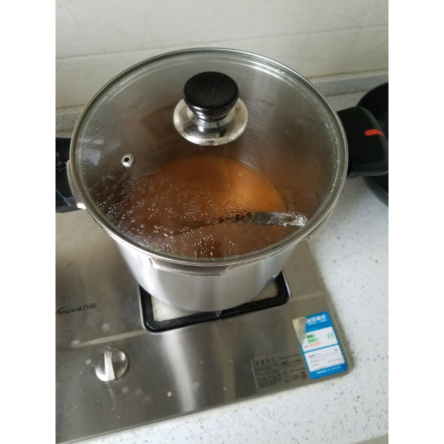 美厨(maxcook)玻璃盖汤锅盖 煎锅盖蒸锅盖22厘米 mpg222t (可视 加厚