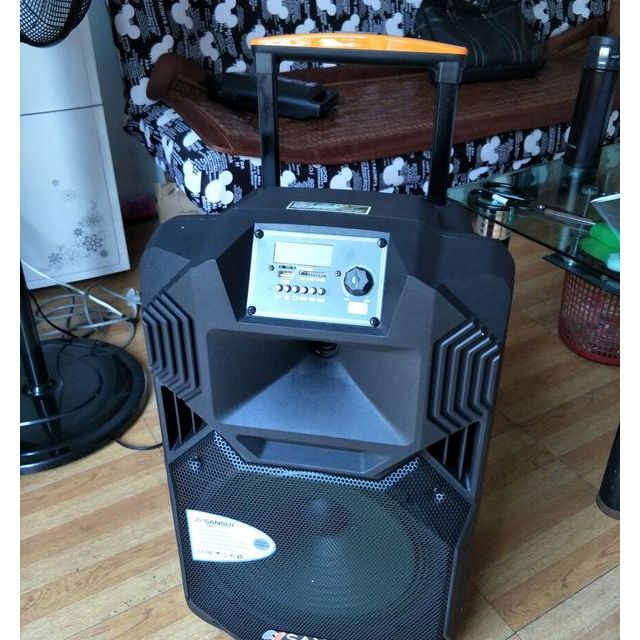 > 山水ss1-15户外广场舞音箱 移动拉杆箱蓝牙音响商品评价 > 音响收到