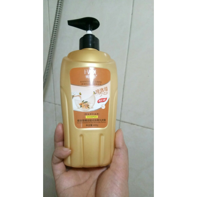 埃菲尔摩洛哥精油洗发露400g控油去屑防止痒防枯黄柔顺洗发水