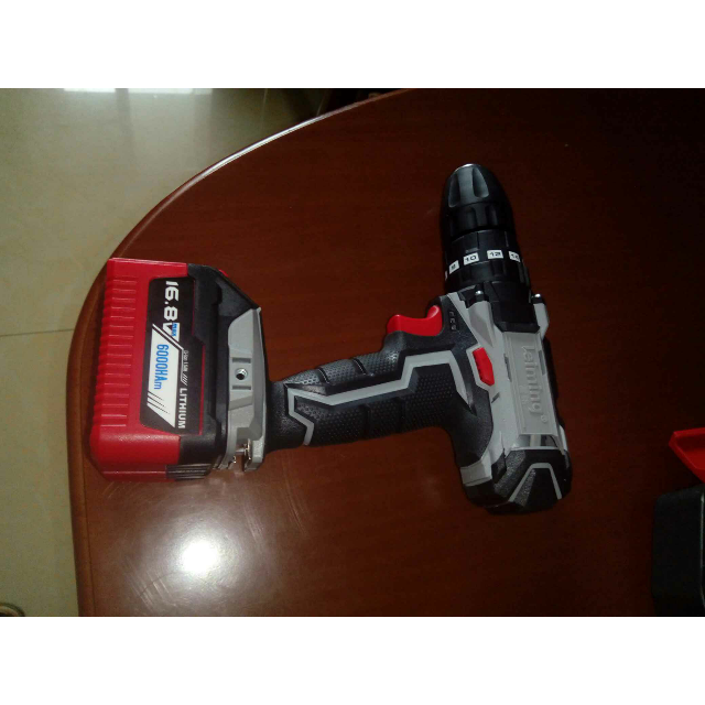 雷铭12v16v锂电钻双速充电钻手枪钻冲击钻多功能家用电动螺丝刀起子1