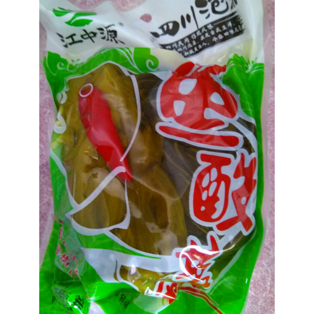 江中源鱼酸菜400g*4袋装 泡青菜 四川泡菜 酱腌菜咸菜 老坛泡菜 酸菜