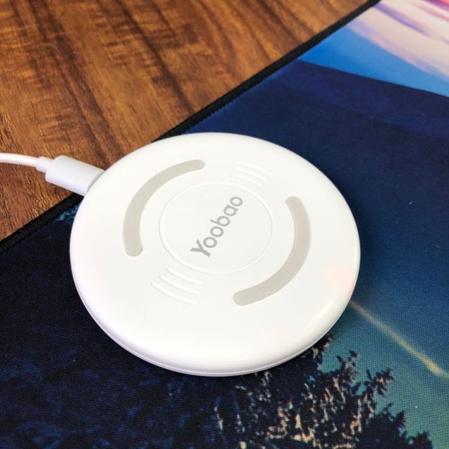yoobao羽博iphonex无线充电器苹果iphone8通用安卓三星s8手机s7