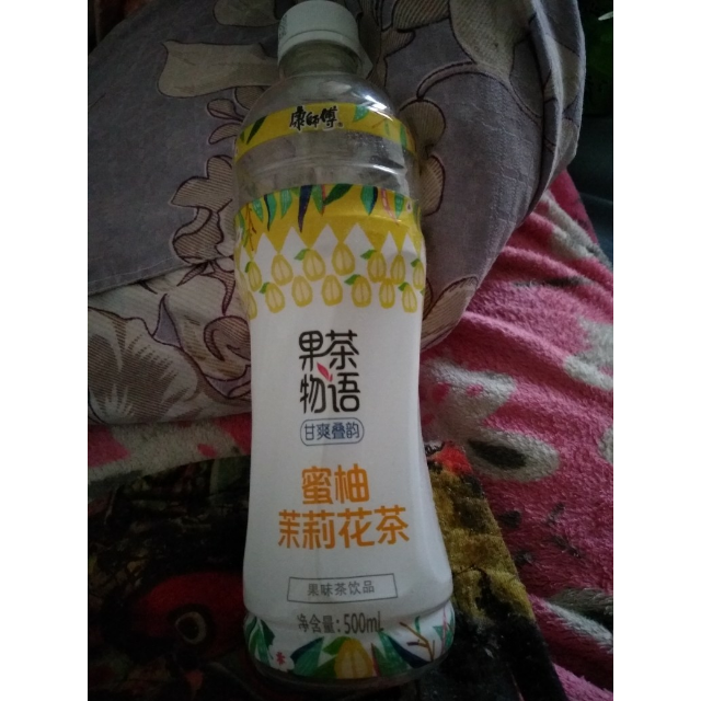 康师傅果茶物语蜜柚茉莉花茶500ml15瓶整箱装果茶饮品