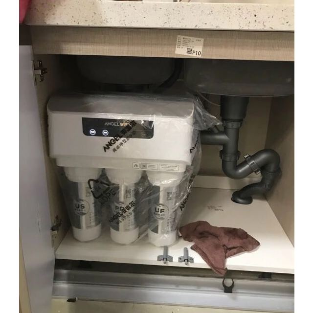 安吉尔angel反渗透壁挂式净水器j2605rob8银白