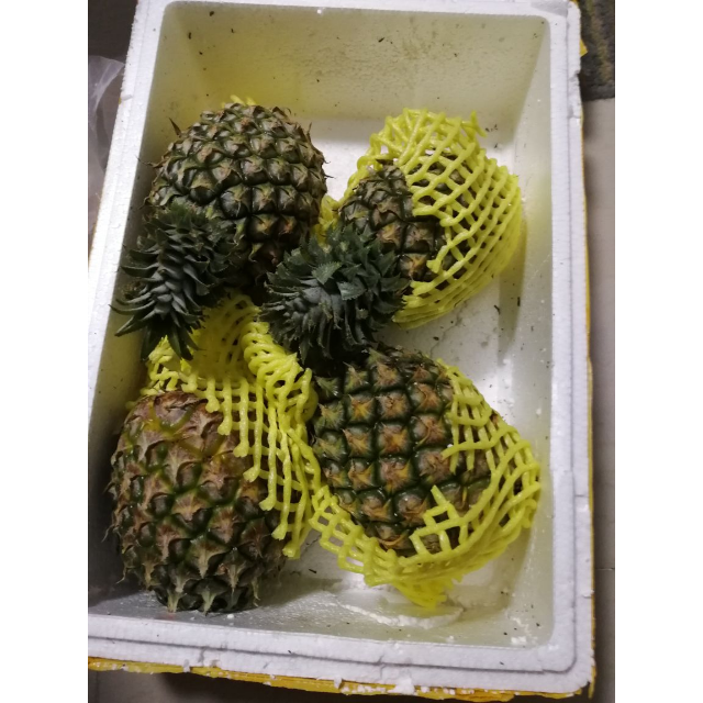 > 米又 广西香菠萝 8斤包邮商品评价 > 货收到,包装很严实,.