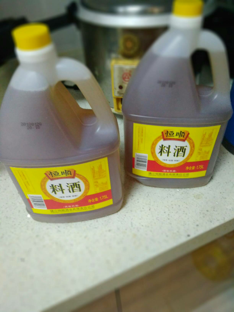 恆順料酒1.75l*2桶 祛腥增香鮮醇 大容量 家庭調味實用裝曬單圖