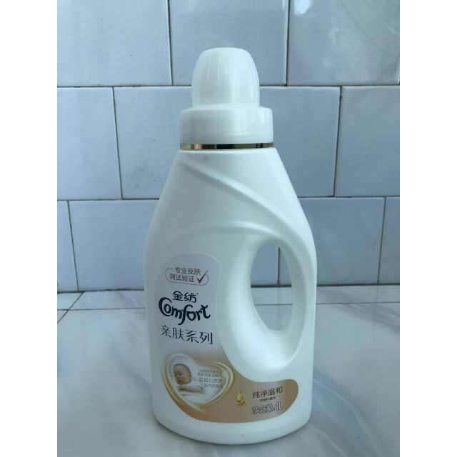金纺衣物柔顺剂淡雅樱花衣物护理剂25l柔软护形防静电联合利华