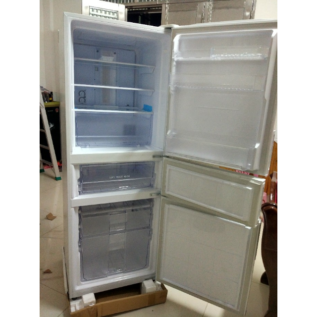 > sharp/夏普 bcd-263wvxb-w变频三门无霜风冷冰箱纳米低温除臭触媒