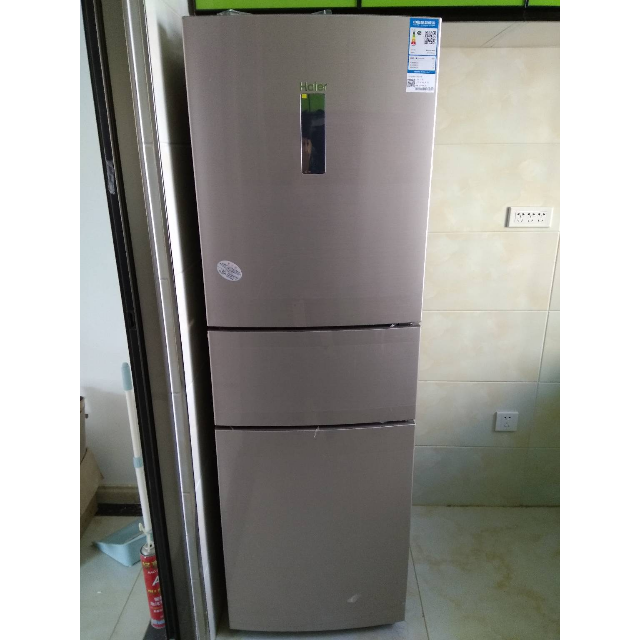 haier/海尔 bcd-217wdvlu1 海尔217升金厨三门冰箱 风冷无霜 变频节能