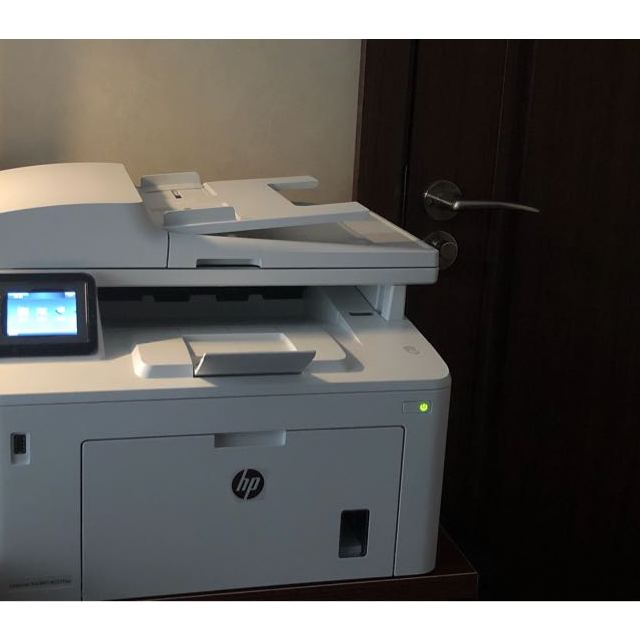 惠普(hp)m227fdw a4黑白激光多功能打印复印扫描传真打印机一体机自动