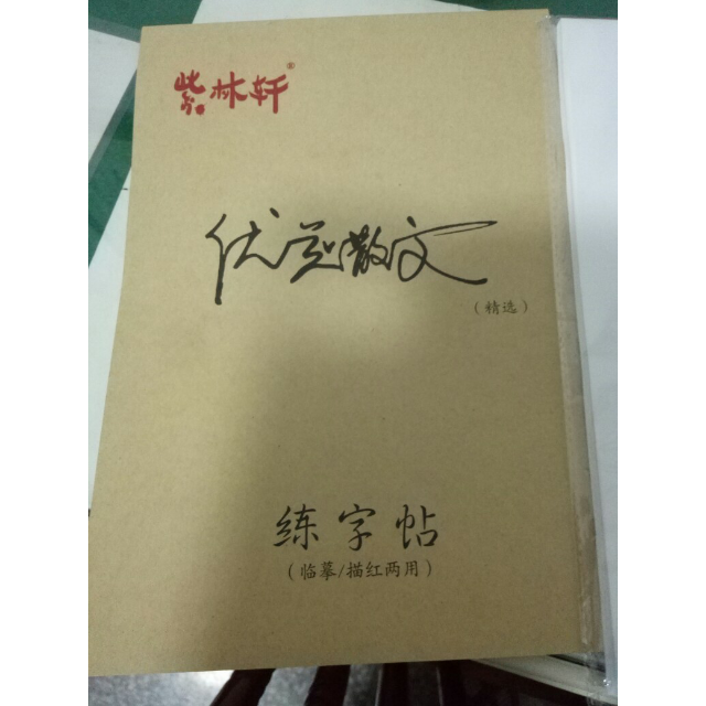 紫林轩行书字帖成人草书 练字手写体字帖初学速成钢笔硬笔练字本 优美