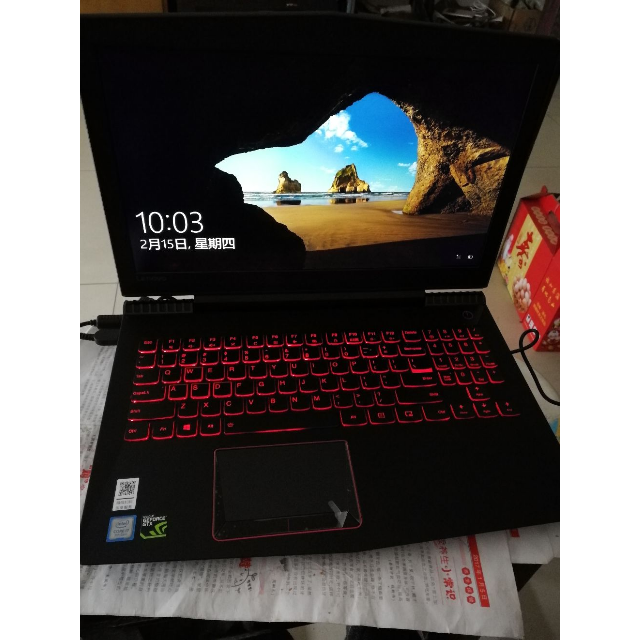 聯想lenovo拯救者r720156英寸遊戲本筆記本電腦i77700hq8g128gb1tb6g