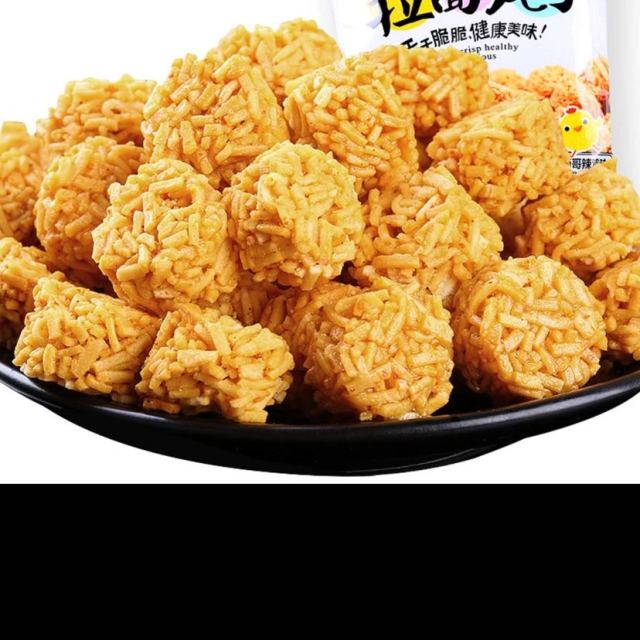 卫龙拉面丸子40g10袋墨西哥辣鸡味香辣干脆面儿童零食膨化小吃