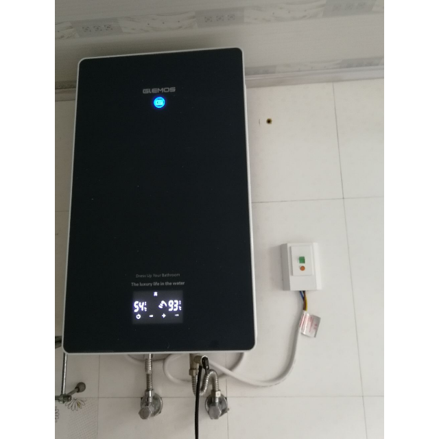 格林姆斯glemos电热水器即热式电热水器淋浴洗澡16升6500瓦速热式热水