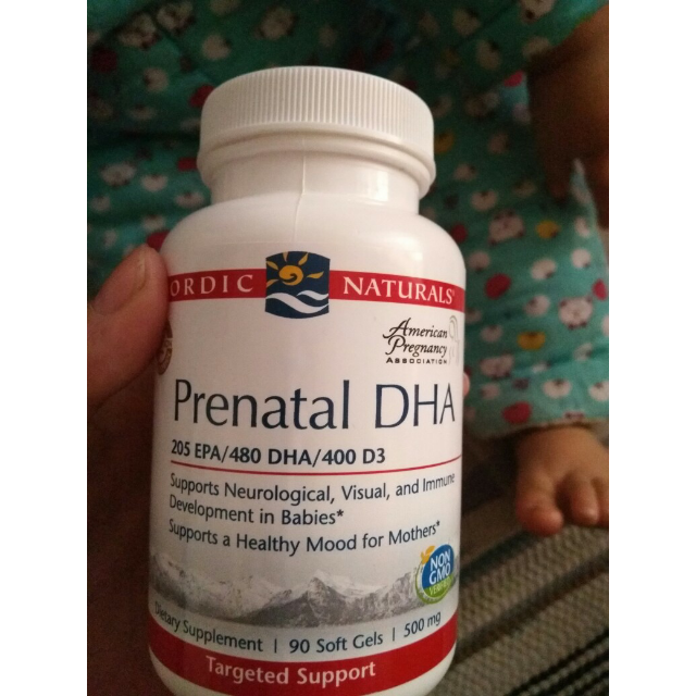 挪威小鱼nordicnaturals美国进口孕妇孕中dha孕妇产前dha专业版90粒