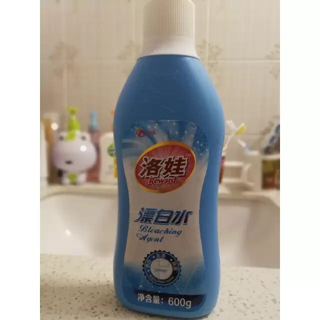 洛娃漂白水衣物漂白液600g瓶装漂白剂晒单图