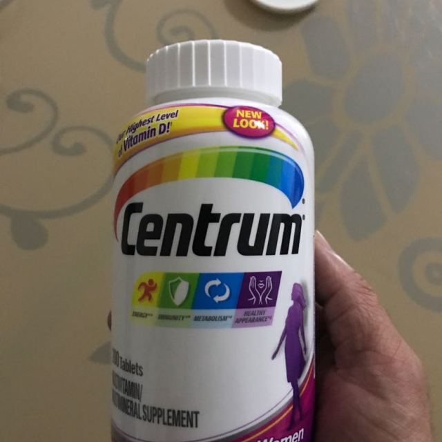 > 【自营直采】centrum善存 维生素复合片女士款 200粒/瓶商品评价 >