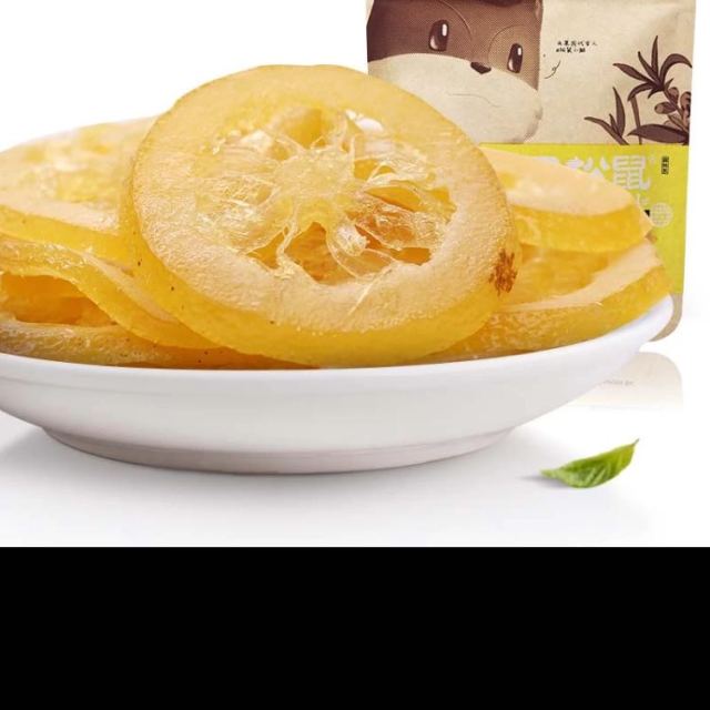 【三只松鼠_柠檬干66g】休闲零食特产蜜饯果脯水果干即食柠檬片