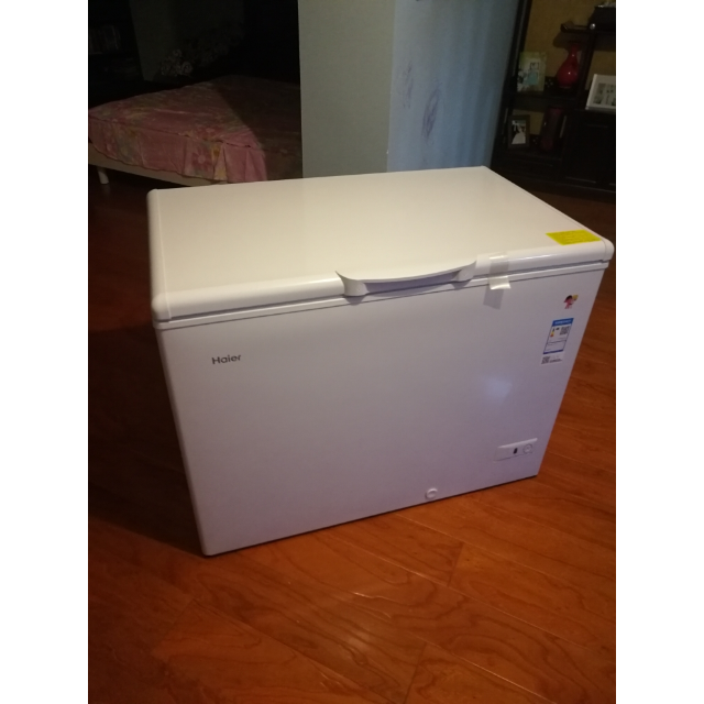 海尔haierbcbd318hd318升商用大冰柜家商两用大动力冷柜节能省电断电