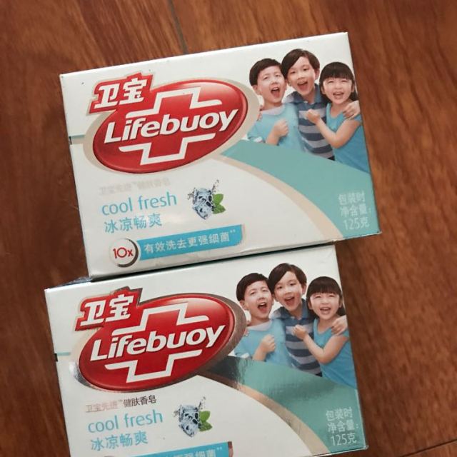 衛寶lifebuoy先進除菌香皂冰涼暢爽125g聯合利華