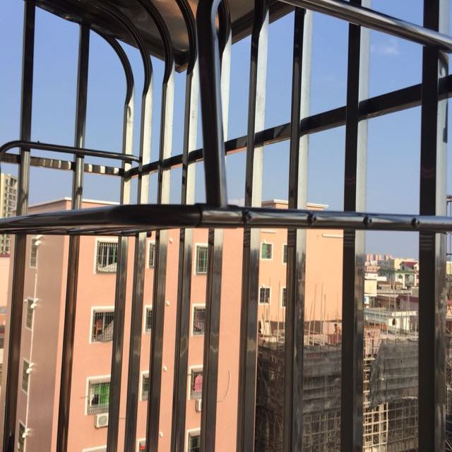 悦霓佳 不锈钢窗台折叠晾衣架窗外窗户外凉衣架晒架阳台暖气片挂衣架