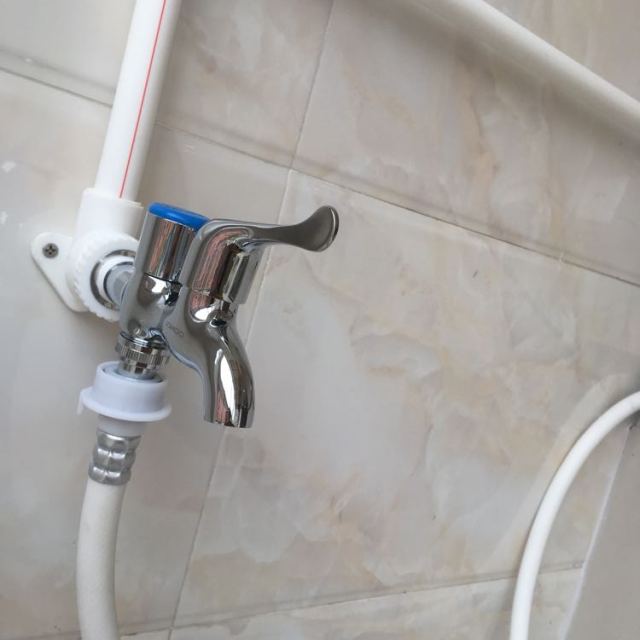 > jomoo九牧精铜快开单冷多功能水龙头 洗衣机拖把池两用龙头7801-049