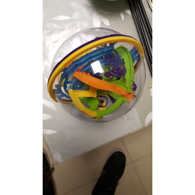 立健3d立体魔幻迷宫钢珠智力球益智儿童玩具礼物评价【怎么样 好不好