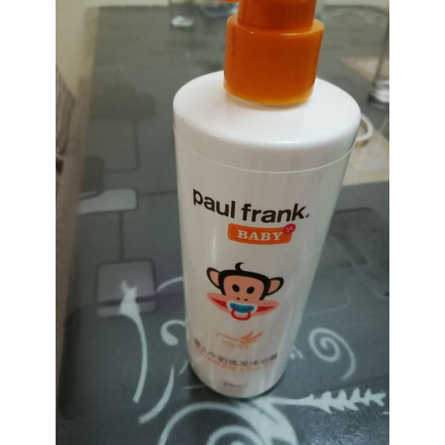 大嘴猴paul frank婴儿儿童牛奶洗发水沐浴露二合一310ml新生儿婴幼儿