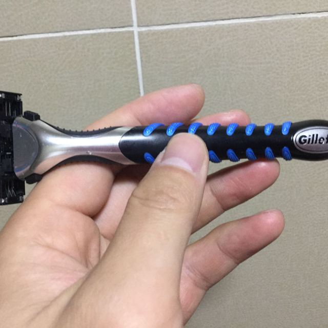 gillette吉列威锋3三层刀片手动剃须刀老式锋速刮胡刀1刀架6刀头正品