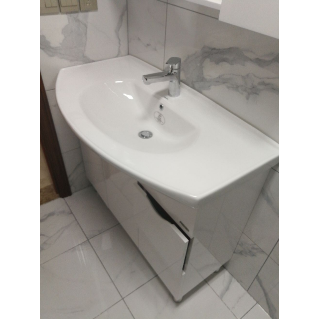 > 法恩莎卫浴新款80厘米时尚浴室柜组合卫生间洗脸盆fdg3689f商品评价