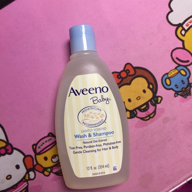 美国直邮aveenobaby艾维诺婴儿燕麦婴幼儿沐浴露宝宝滋润无泪洗发沐浴