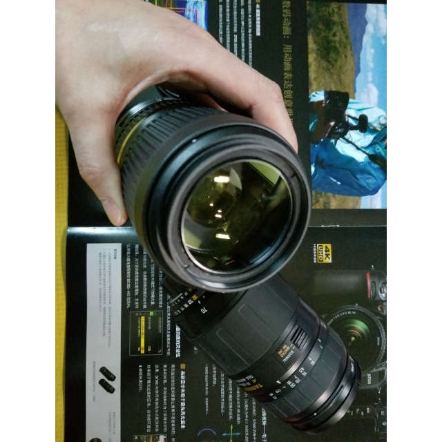 6 di vc a030尼康卡口中远摄变焦相机镜头62mm镜头老款的腾龙70-30