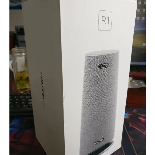 斐讯phicommai音箱r1星空灰蓝牙wifi音箱声控触控调节音量语音交互