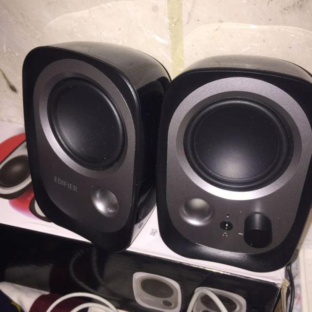 漫步者edifierr12u台式电脑音响小音箱迷你笔记本20usb低音炮黑色