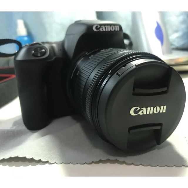 佳能canoneos200dii2代數碼單反相機1855isstm鏡頭套裝vlog拍攝黑色