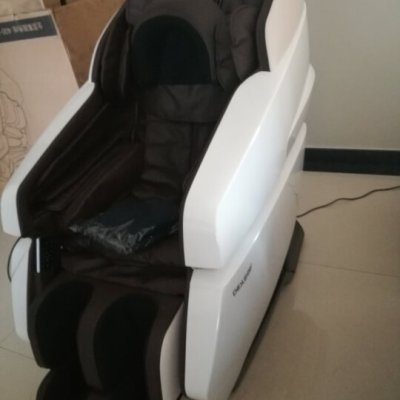 迪斯(desleep)豪华按摩椅a10l 珍珠白 家用全身太空舱 电动按摩椅老人