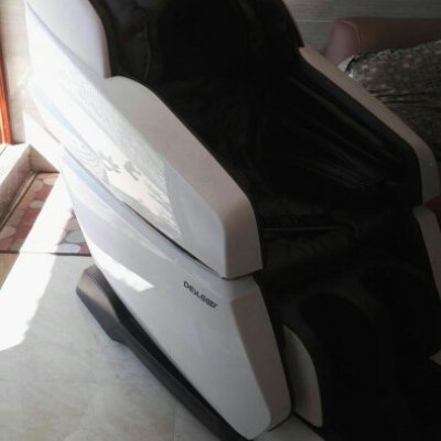 迪斯(desleep)豪华按摩椅a10l 珍珠白 家用全身太空舱 电动按摩椅老人