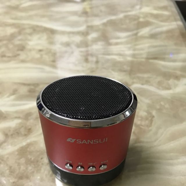 sansui/山水 a38s无线蓝牙小音箱户外迷你音响便携式插卡收音机电脑