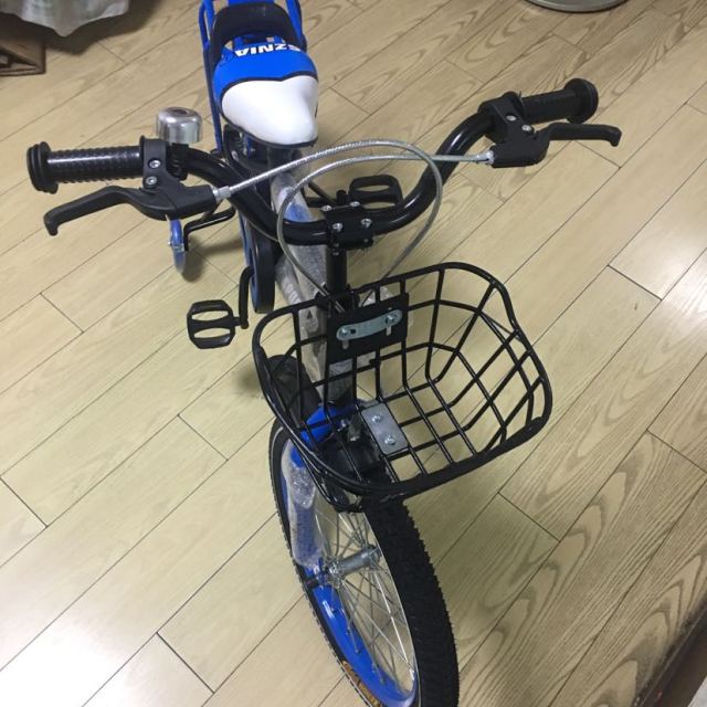 神舟鸟旗舰店 小战士蓝色 发光辅助轮 后座 礼包