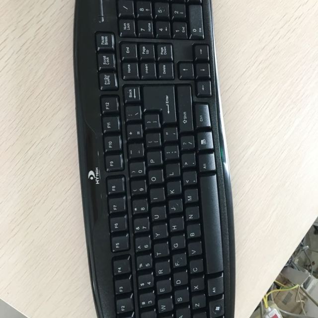 黑貂有线键盘 家用办公防水台式笔记本电脑有线键盘 usb外接 ps2静音.