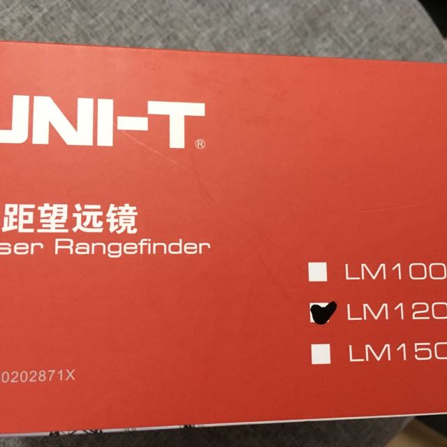 uni-t优利德lm1200 手持式1200米测距望远镜 测距仪 测高/测速/测角度