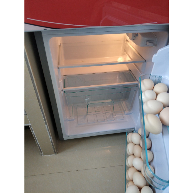 喜力bcd-112 112升双门小冰箱 冰箱小型家用 迷你冰箱 马里奥萌神外观