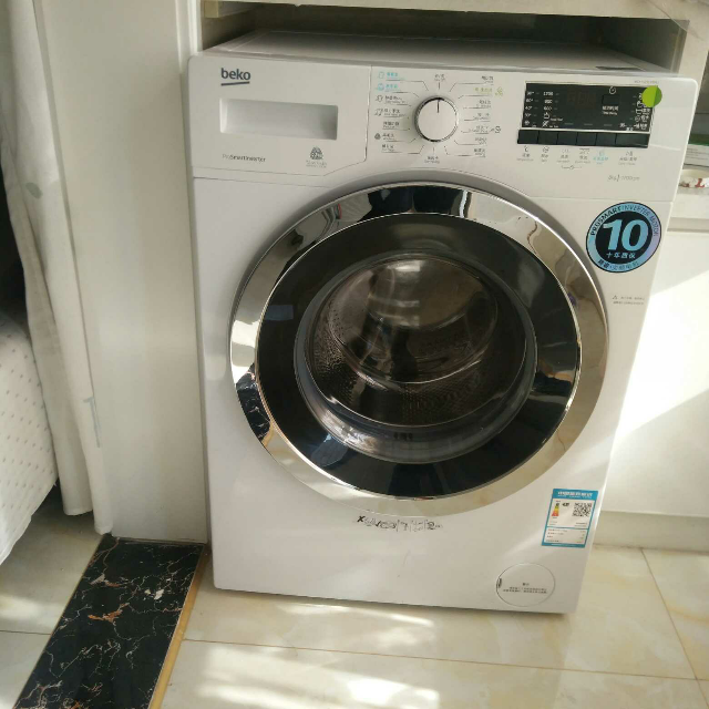 倍科(beko)wcy 81231 ptmli8公斤 全自动变频滚筒洗衣机14分钟快洗