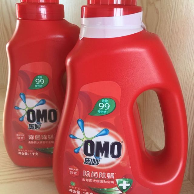 【16斤 礼包】奥妙(omo) 除菌除螨洗衣液 3kg*2 1kg*2 衣物洗护赠品