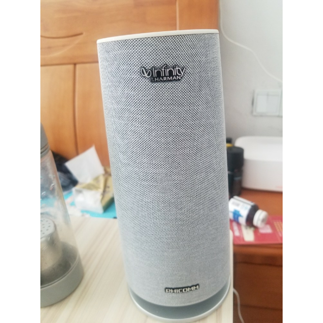 斐讯phicommai音箱r1星空灰蓝牙wifi音箱声控触控调节音量语音交互