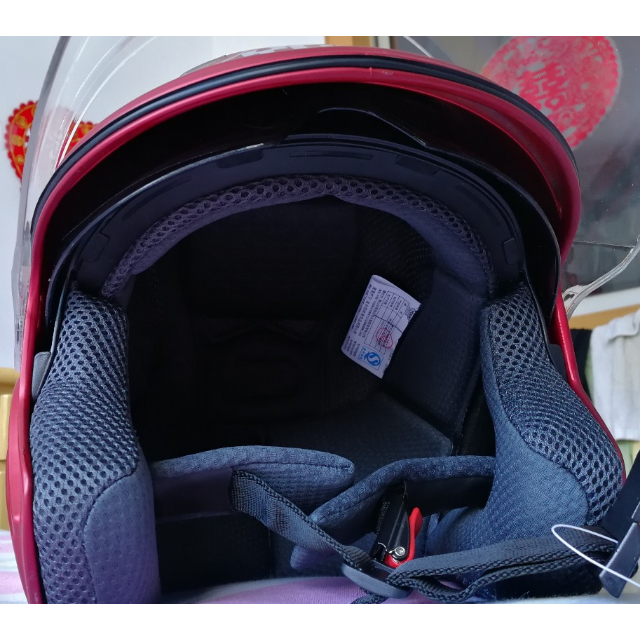 永恒yohe头盔摩托车头盔电动车男女式半盔夏季安全帽防晒镜片电瓶车