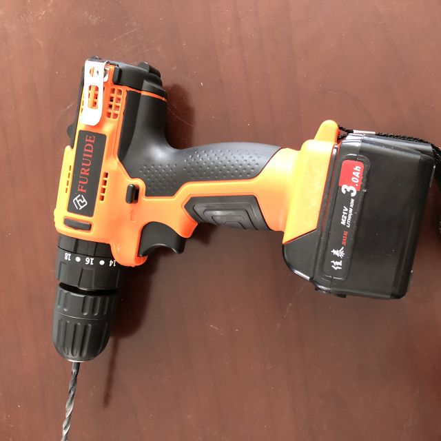 福瑞德充电钻锂电21v电动螺丝刀充电式手电钻冲击家用电钻手枪钻冲击